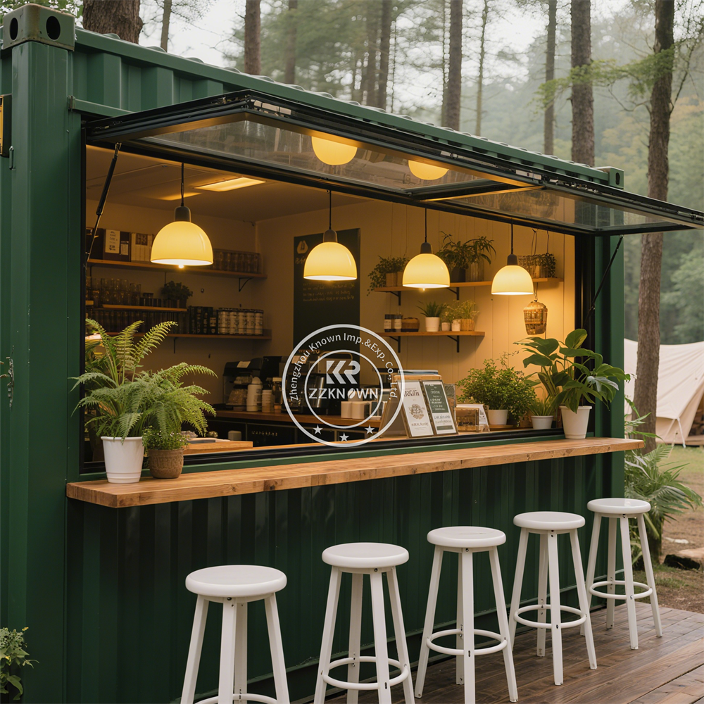 Quality Food Snacks - High Quality Prefab Container Restaurant Customized