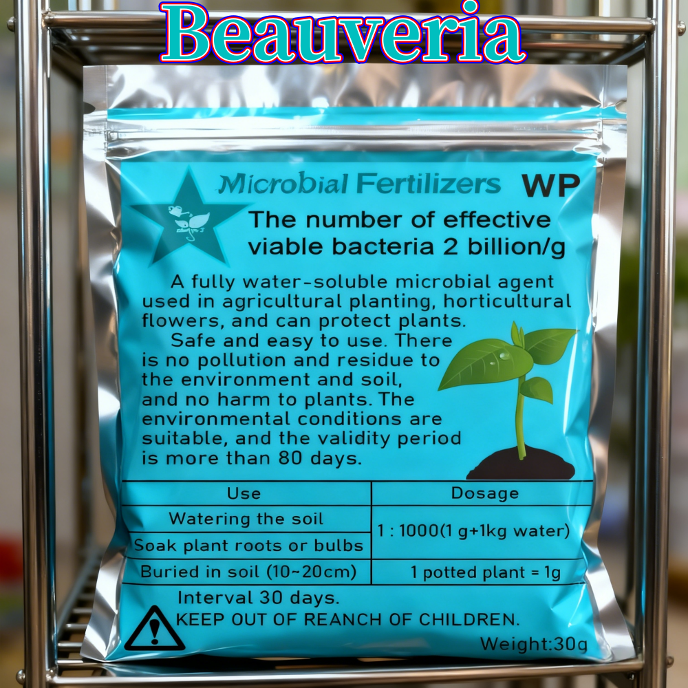 Food Z - 30g Beauveria Microbial Fertilizer Fully Water-soluble