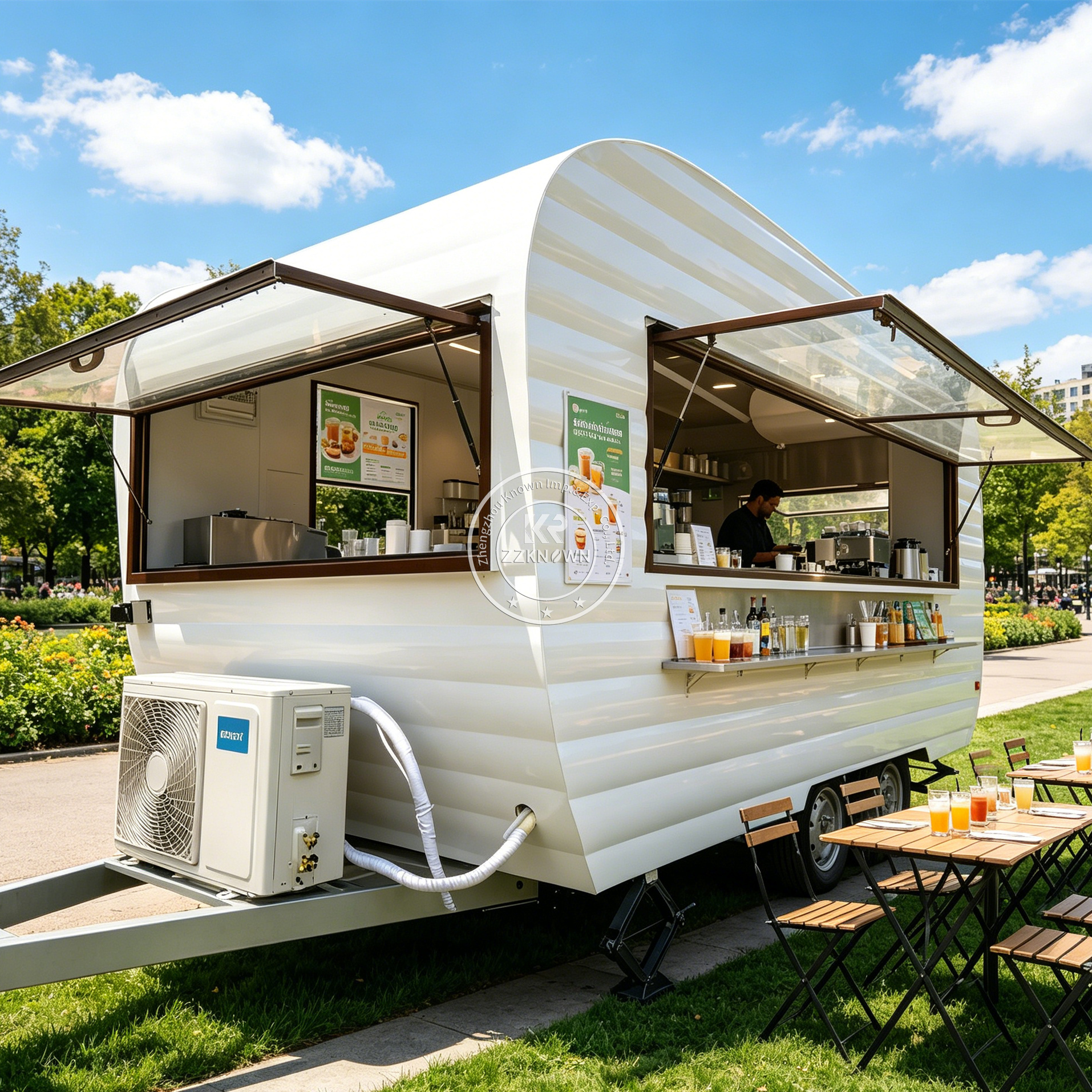 Quality Food Snacks - High Quality Customized Catering Trailer Snack