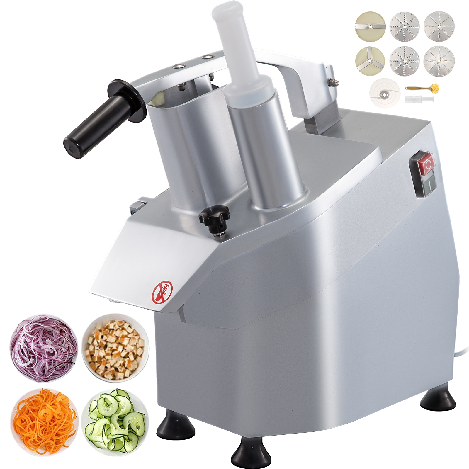 Foods X - SucceBuy Electric Vegetable Fruit Cutter with