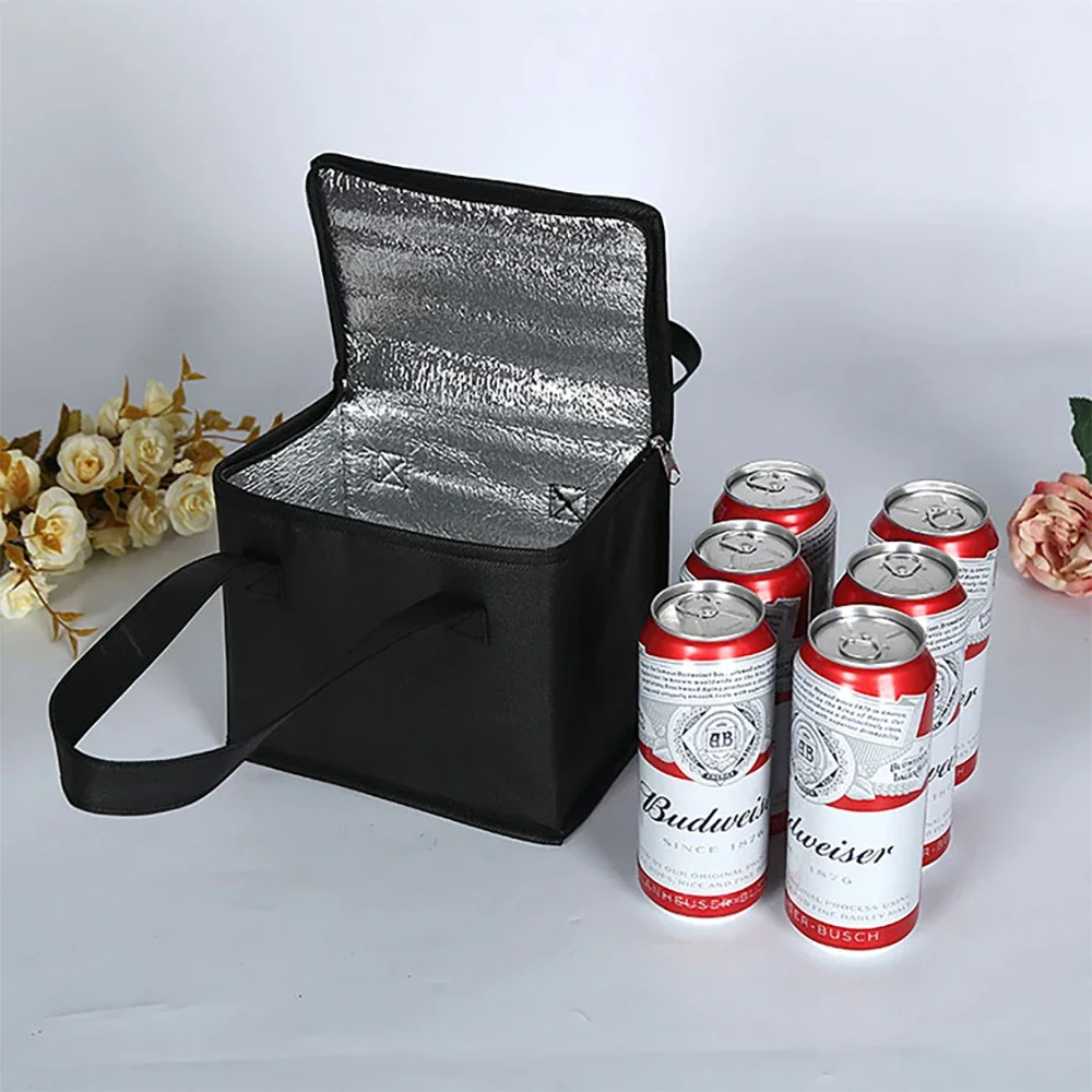 Food Snacks Delivery - Portable Lunch Cooler Bag Folding Insulation