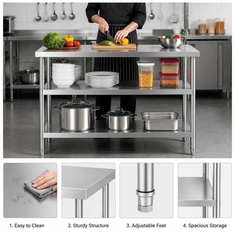 Stainless Steel Food Preparati - Foods X avis et prix