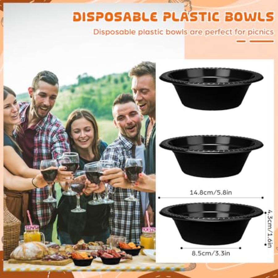 30 Pack 12 oz Disposable Plast - Food Snacks For Picnic avis et prix