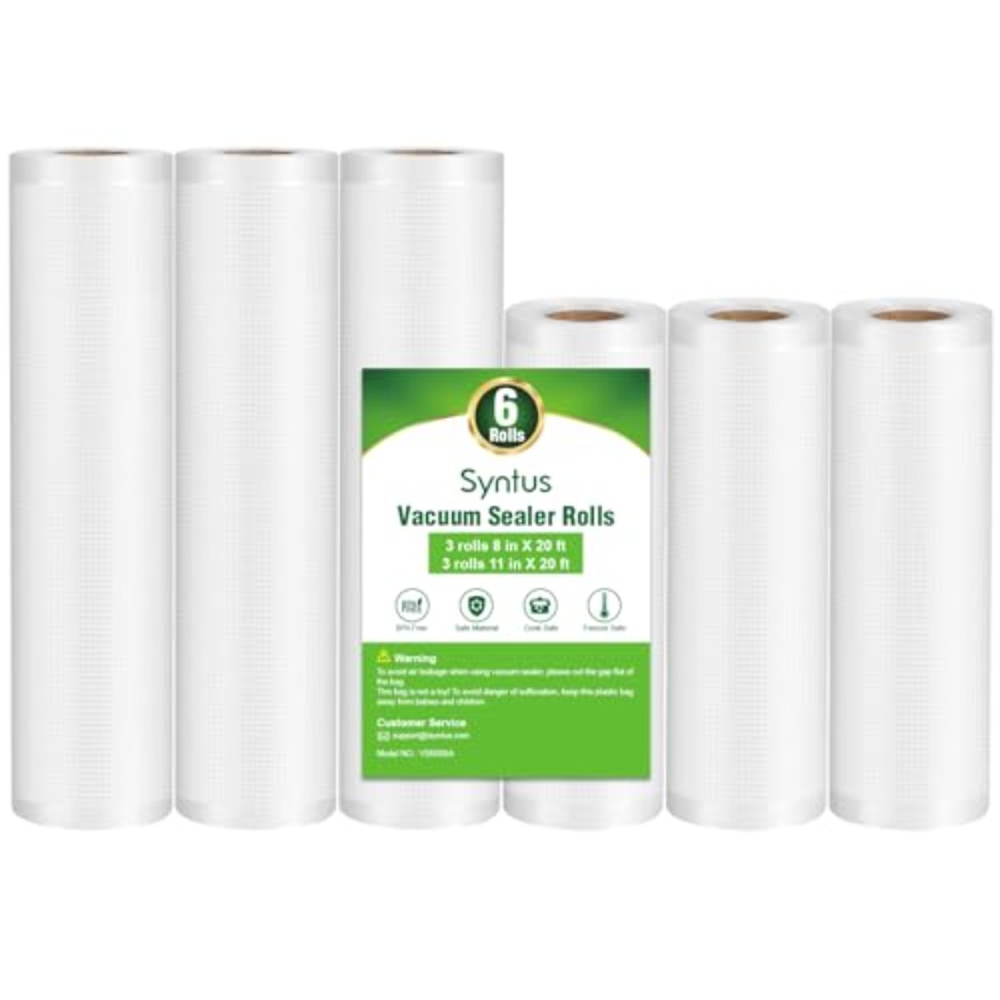 Vacuum Sealer Bags, 6 Pack 3 R - Foods X avis et prix