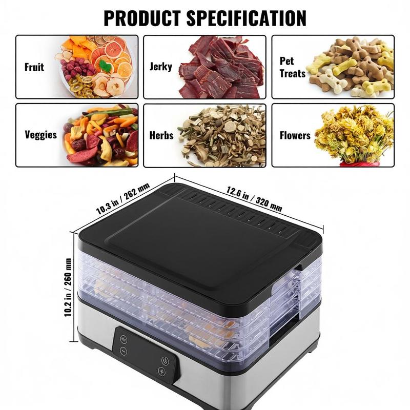 Food Jerky Dryer 5-Tray For Ki - Food And Snacks List avis et prix