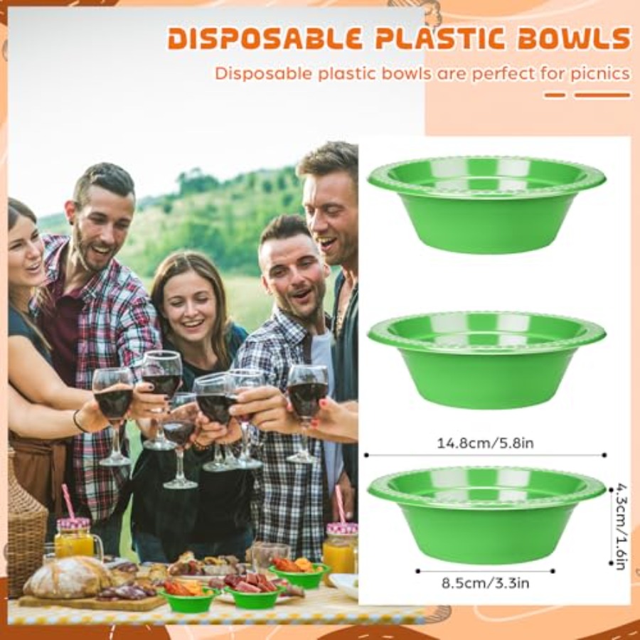 60 Pack 12oz Disposable Plasti - Food Snacks For Picnic avis et prix