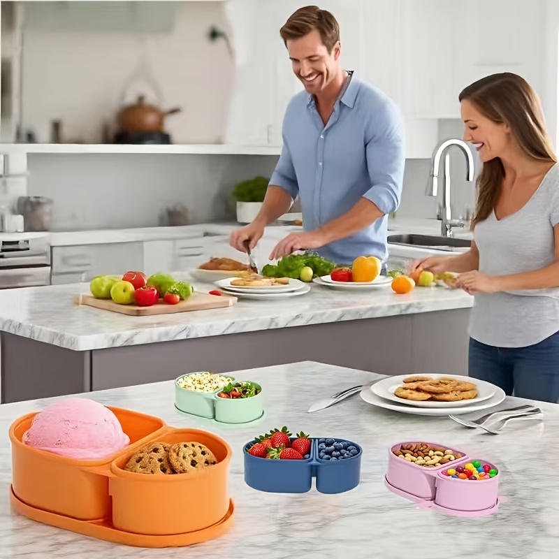 Silicone Snack Container/Cover - Food Snacks For Picnic avis et prix