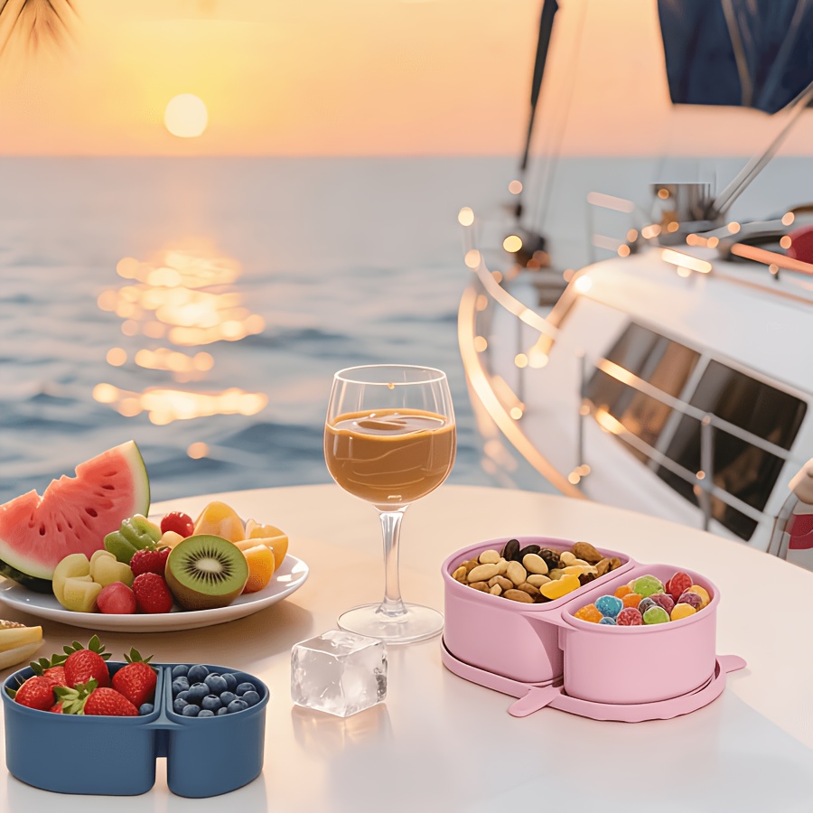 Silicone Snack Container/Cover - Food Snacks For Picnic avis et prix