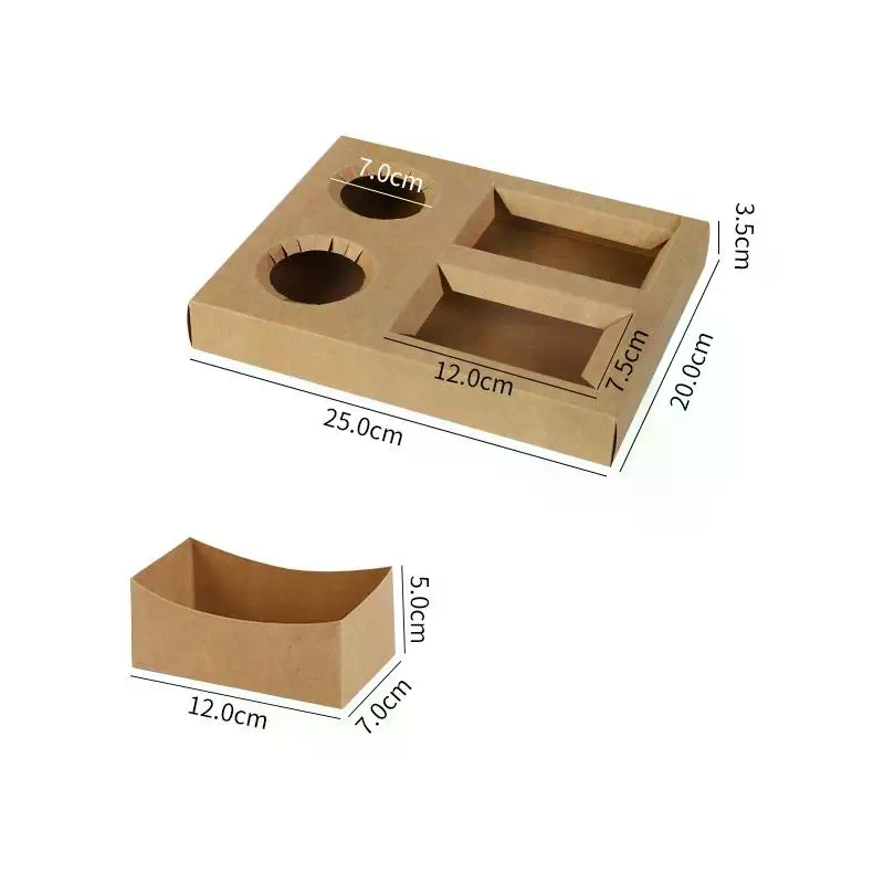 10 Pcs Kraft Paper Picnic Spri - Food Snacks For Picnic avis et prix