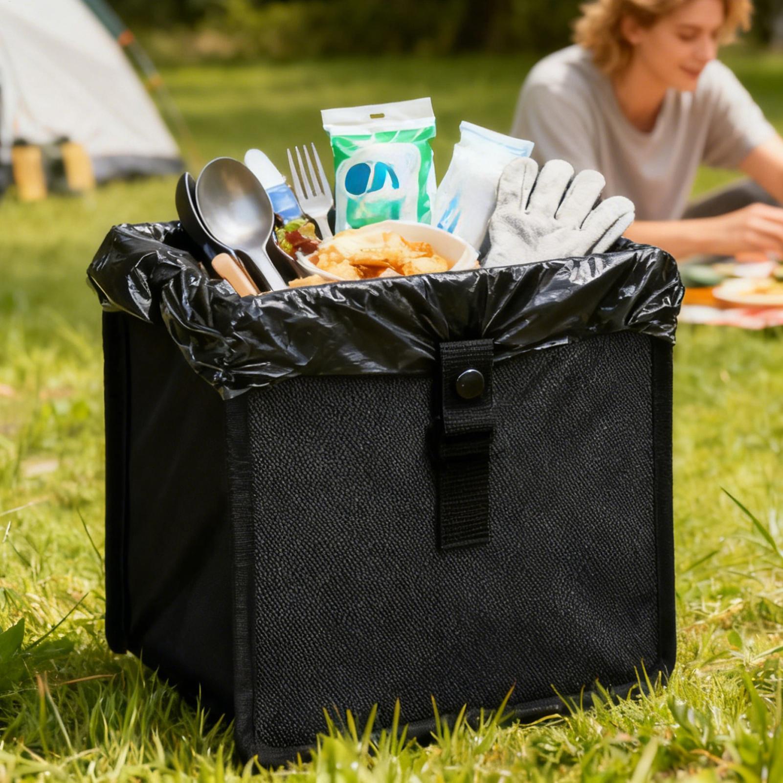 Car Trash Can Foldable Backsea - Rv Snacks & Food Zone Surat Menu avis et prix