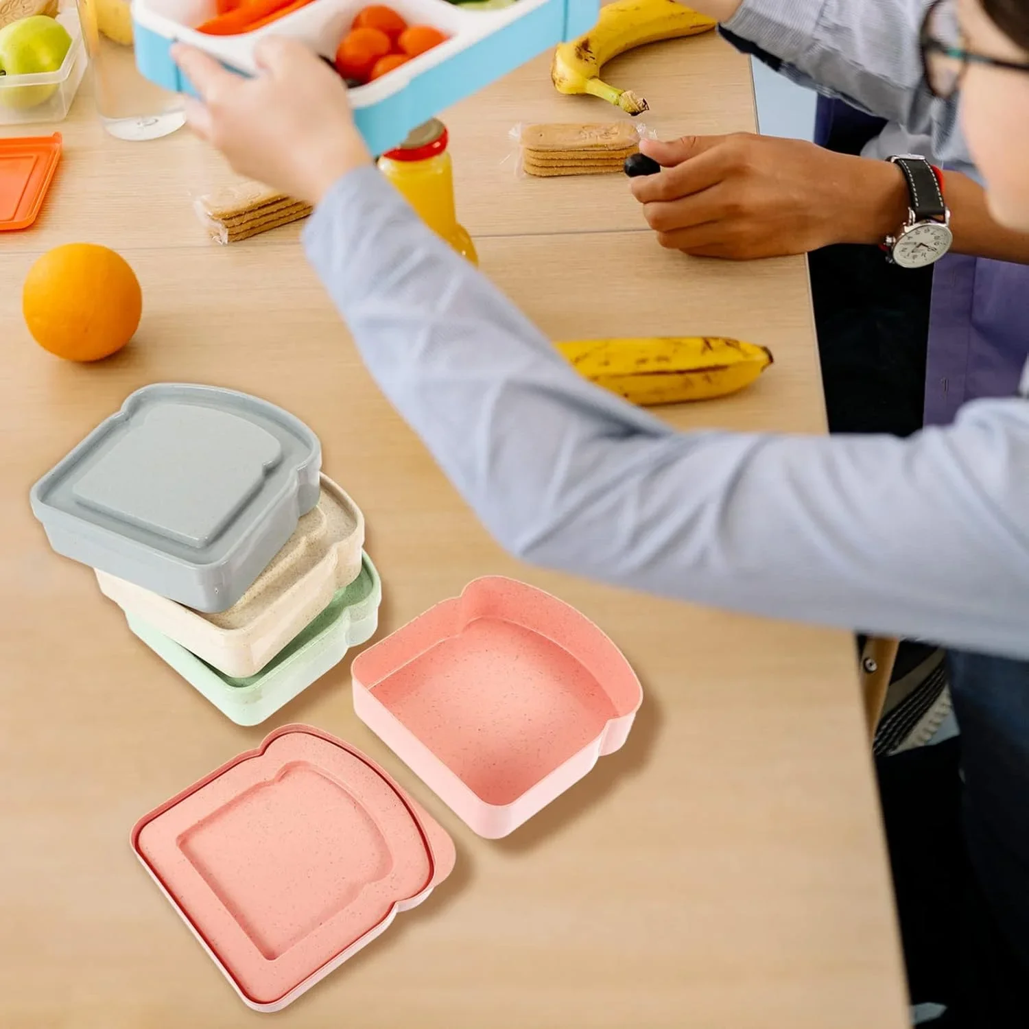 Sandwich  4pcs Toast Shape San - Food Snacks For Picnic avis et prix