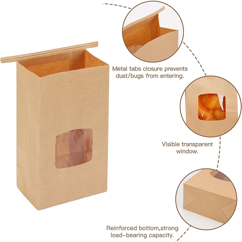 10Pcs Bakery Bags, Window Seal - Food Day Snacks avis et prix