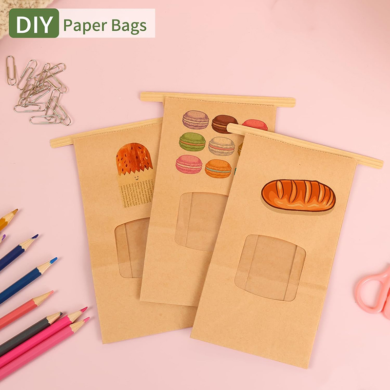 10Pcs Bakery Bags, Window Seal - Food Day Snacks avis et prix