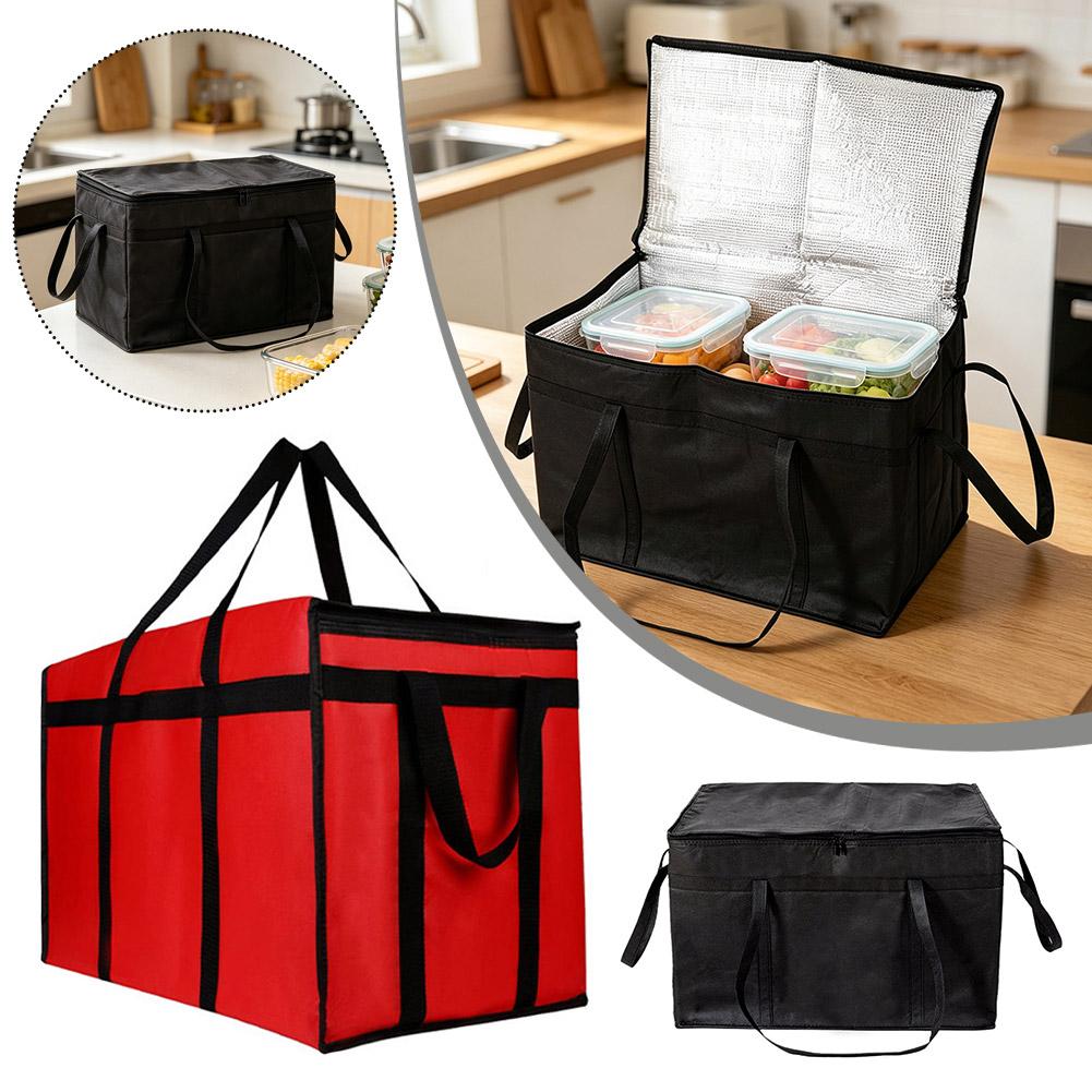 Insulated Thermal Tote Bag Big - Food Snacks Delivery avis et prix