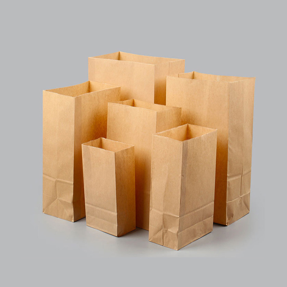 100Pcs 70G Kraft Paper Bags Sq - Food Day Snacks avis et prix