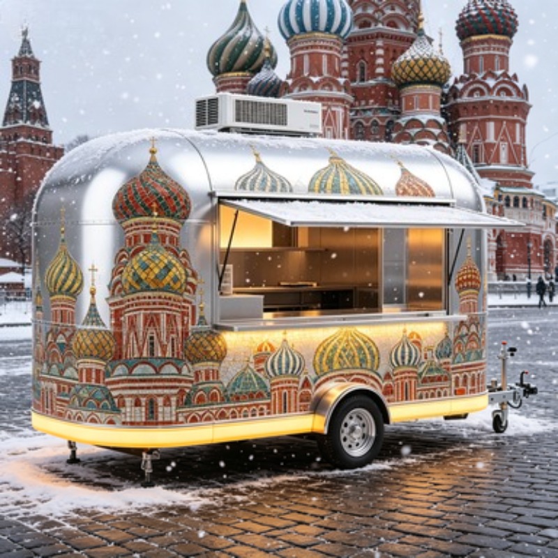 Mini Ice Cream Truck Food Cart - Food Snacks Delivery avis et prix
