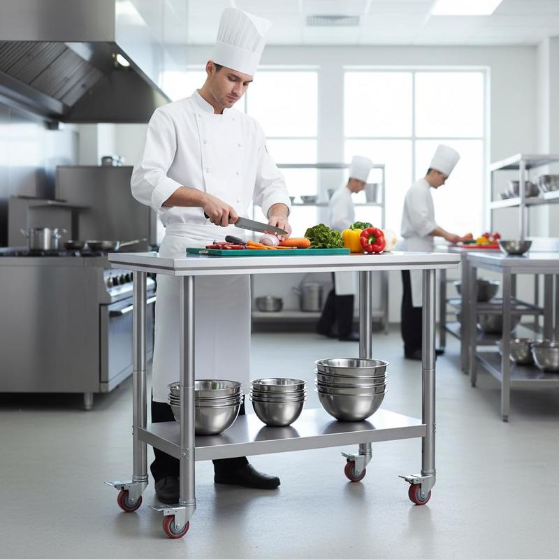 Stainless Steel Work Table 35  - Foods X avis et prix