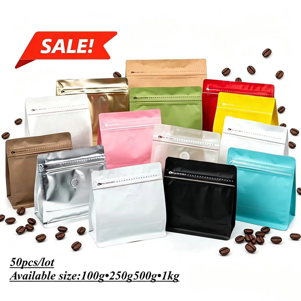 50pcs Matte Black Mylar Alumin - Food Day Snacks avis et prix