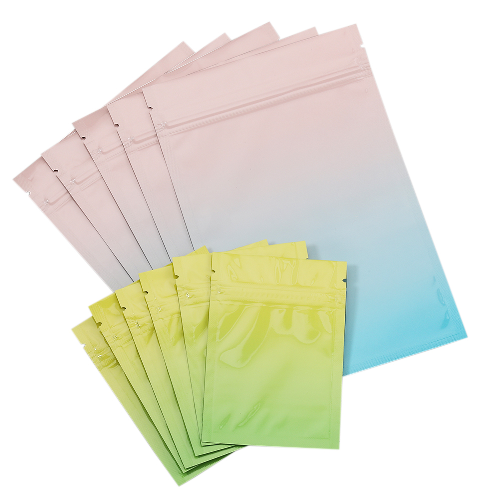 50pcs Gradient Zip Bags Opaque - Food Z avis et prix