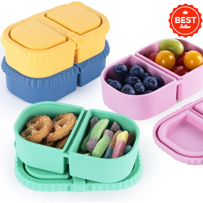 Reusable Silicone Snack Contai - Food Snacks For Picnic avis et prix