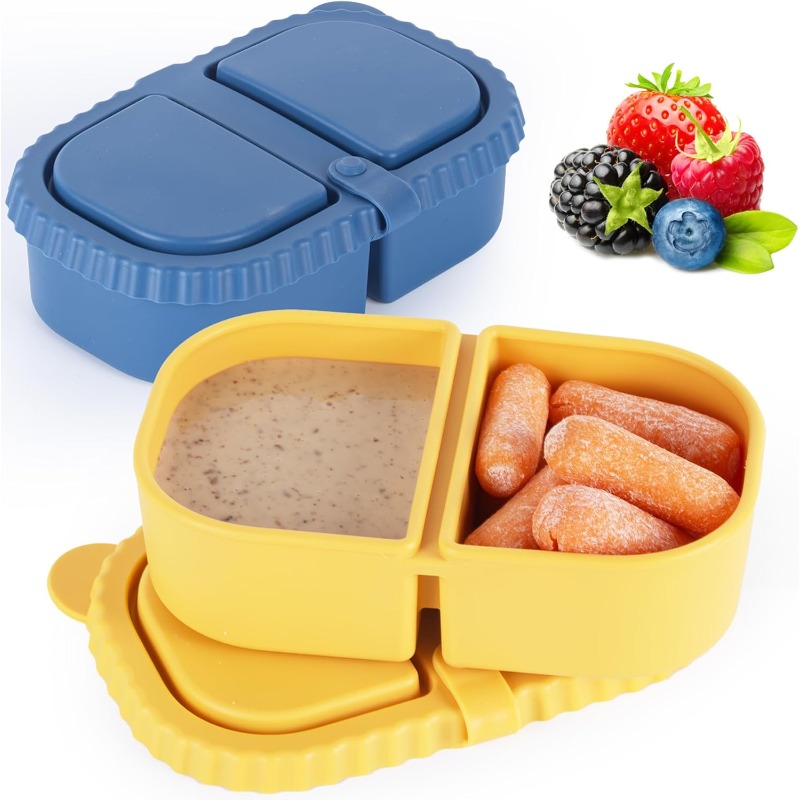 Reusable Silicone Snack Contai - Food Snacks For Picnic avis et prix