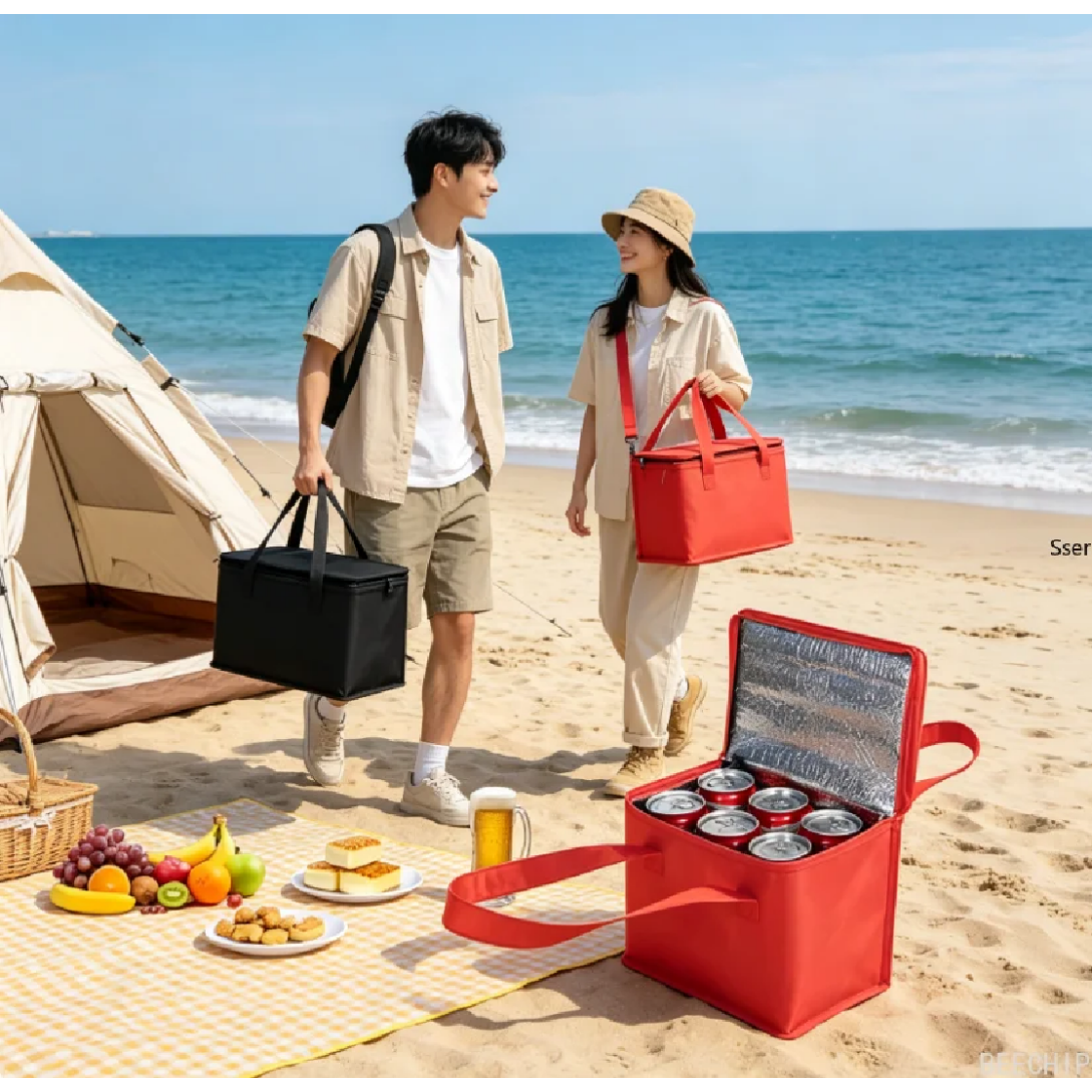 Portable Lunch Cooler Bag Fold - Food Snacks Delivery avis et prix