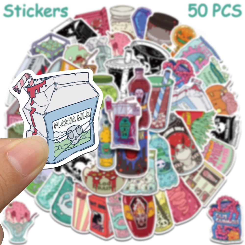 50pcs Horrible Zombie Food Sti - Zombie Snacks avis et prix