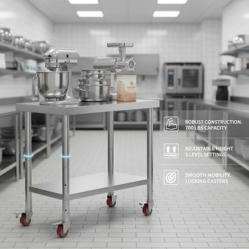Food Preparation Bench 30 x 12 - Foods X avis et prix