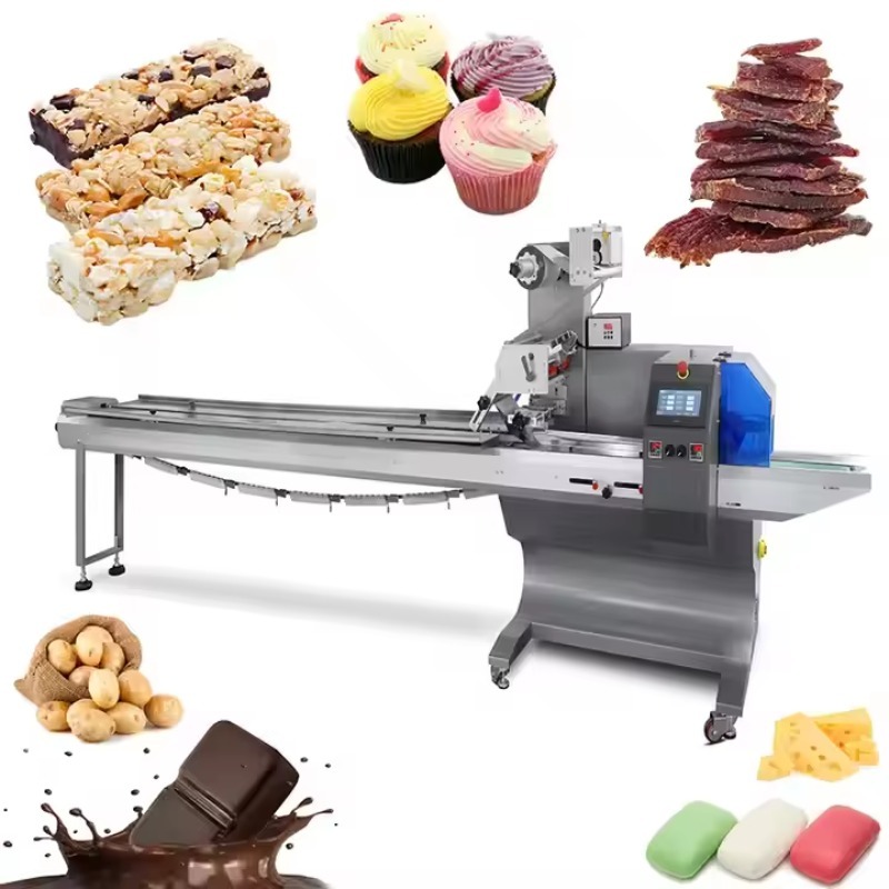 Automatic Pillow Type Packing  - Food Snacks In Usa avis et prix