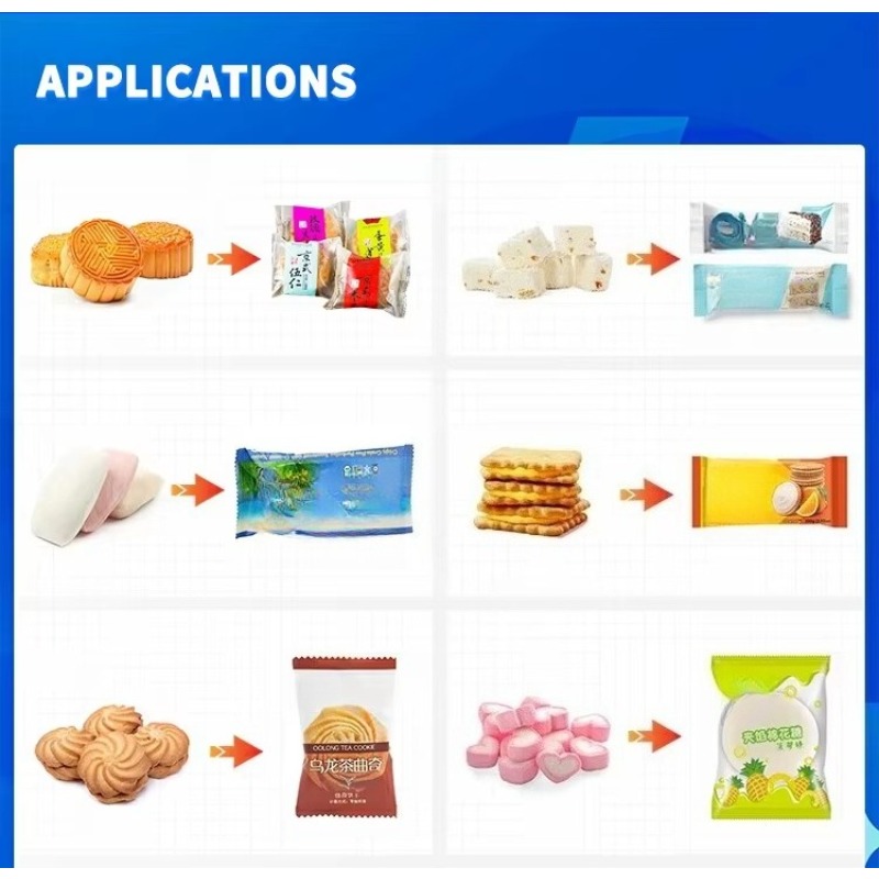 Automatic Pillow Type Packing  - Food Snacks In Usa avis et prix