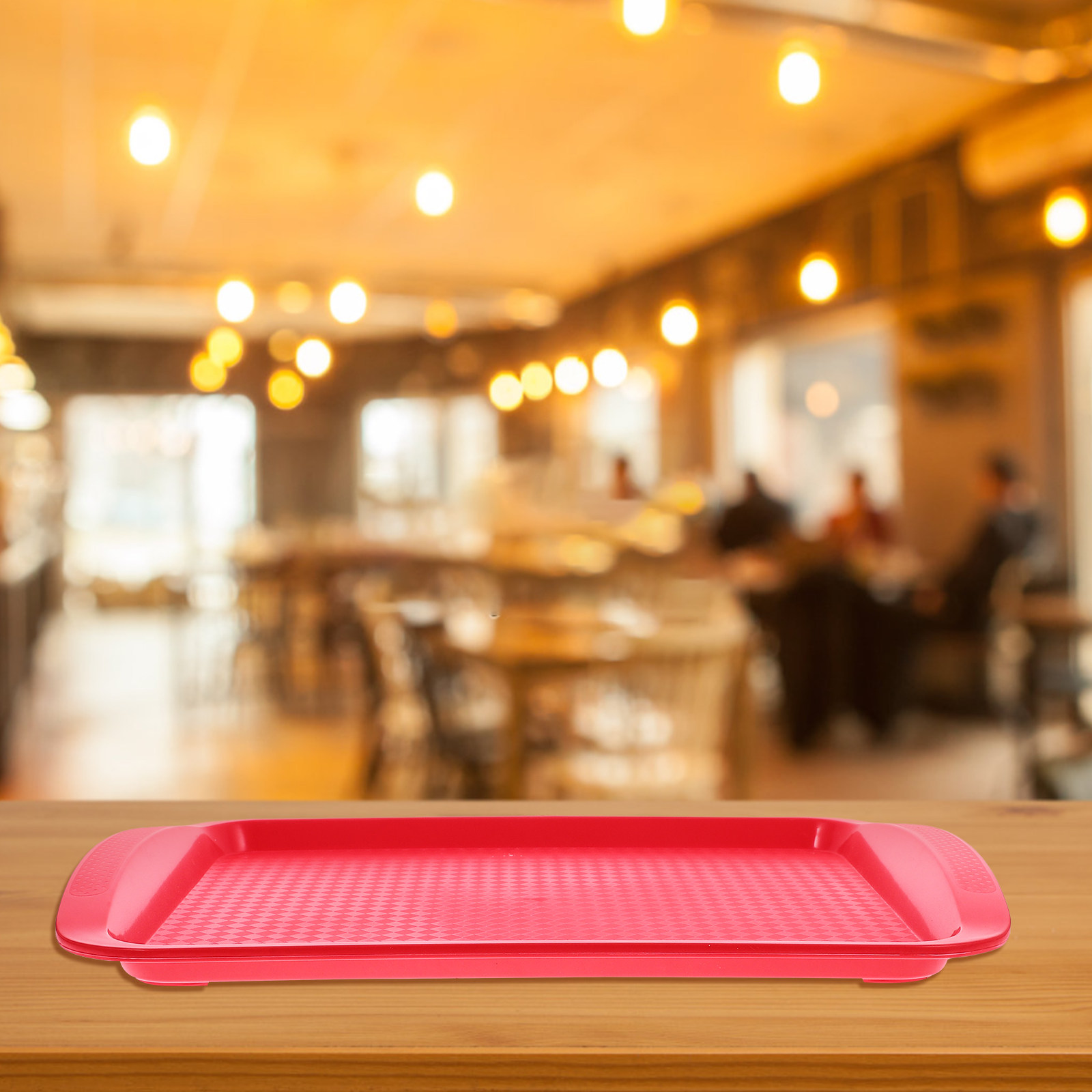 Rectangular Plastic Anti-Slip  - Food Platter Snacks avis et prix