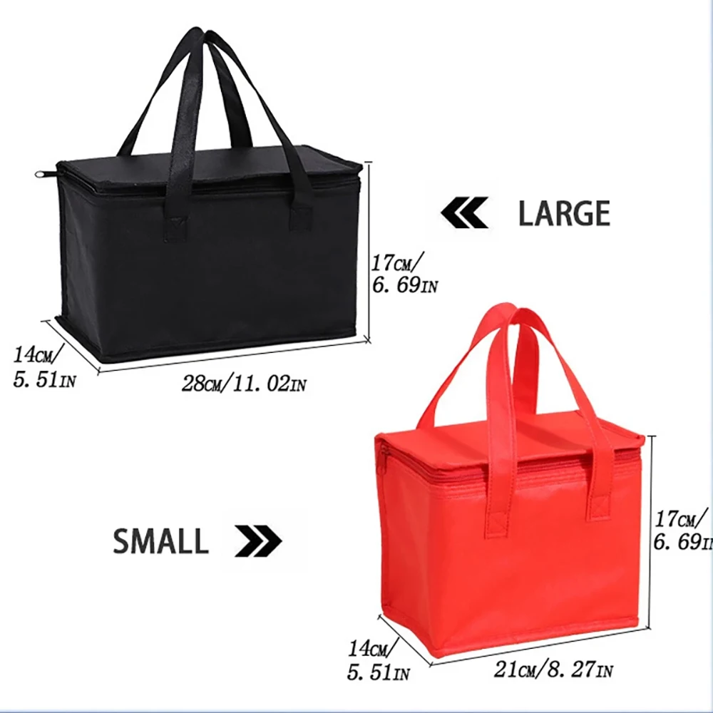 Portable Lunch Cooler Bag Fold - Food Snacks Delivery avis et prix