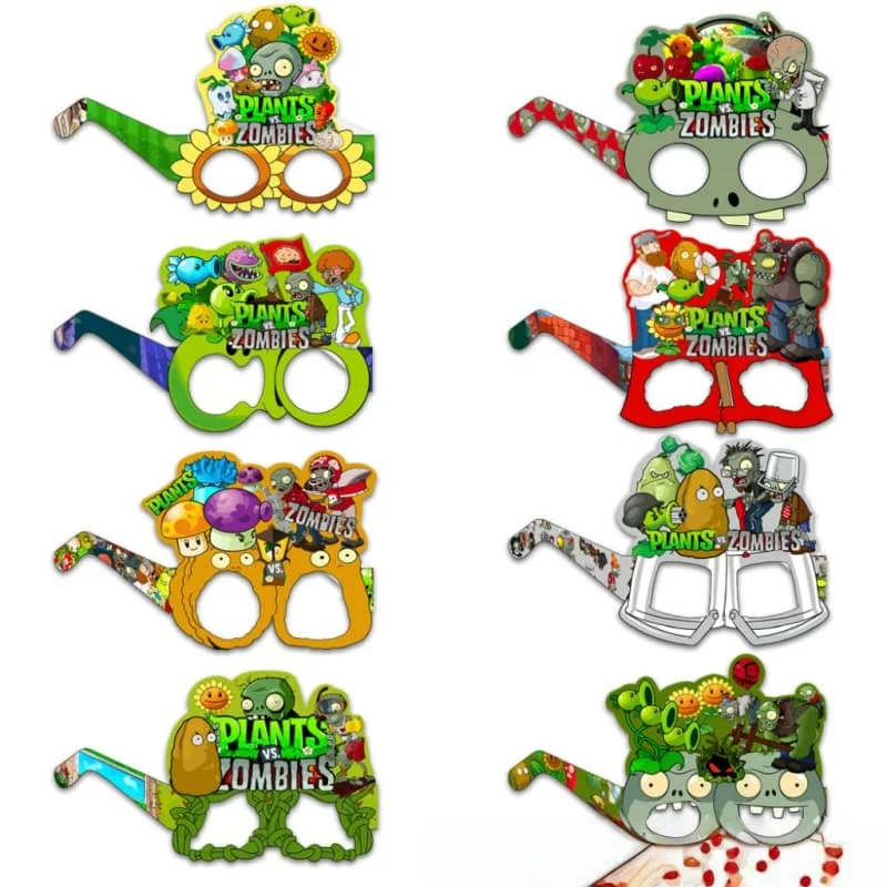 8pcs Plant Vs. Zombie Theme Pa - Zombie Snacks avis et prix