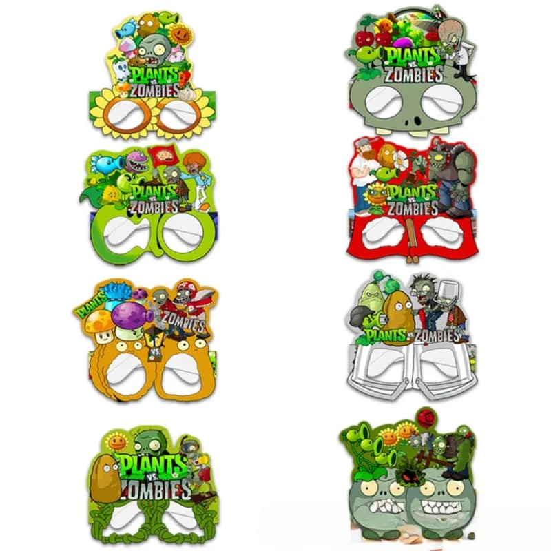 8pcs Plant Vs. Zombie Theme Pa - Zombie Snacks avis et prix
