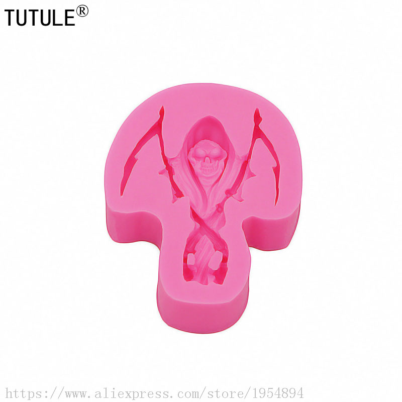 Death Scythe-SKULL SILICONE MO - Zombie Snacks avis et prix