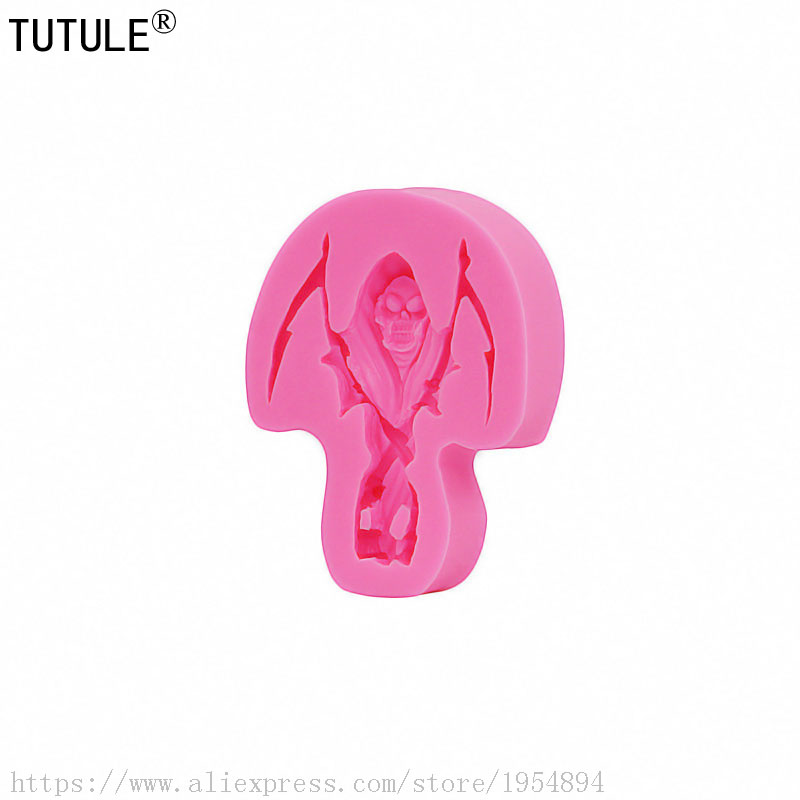 Death Scythe-SKULL SILICONE MO - Zombie Snacks avis et prix