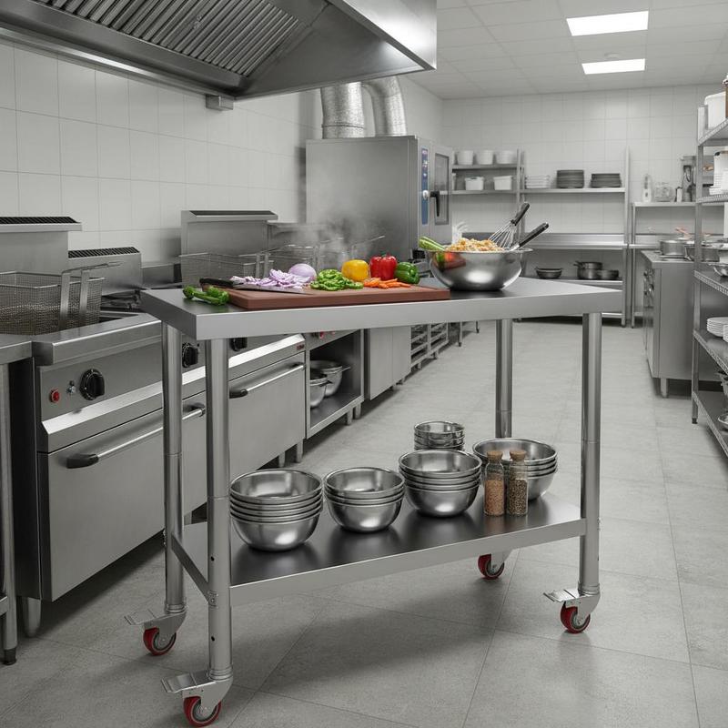 Work table 762 x 457.2 x 863.6 - Foods X avis et prix
