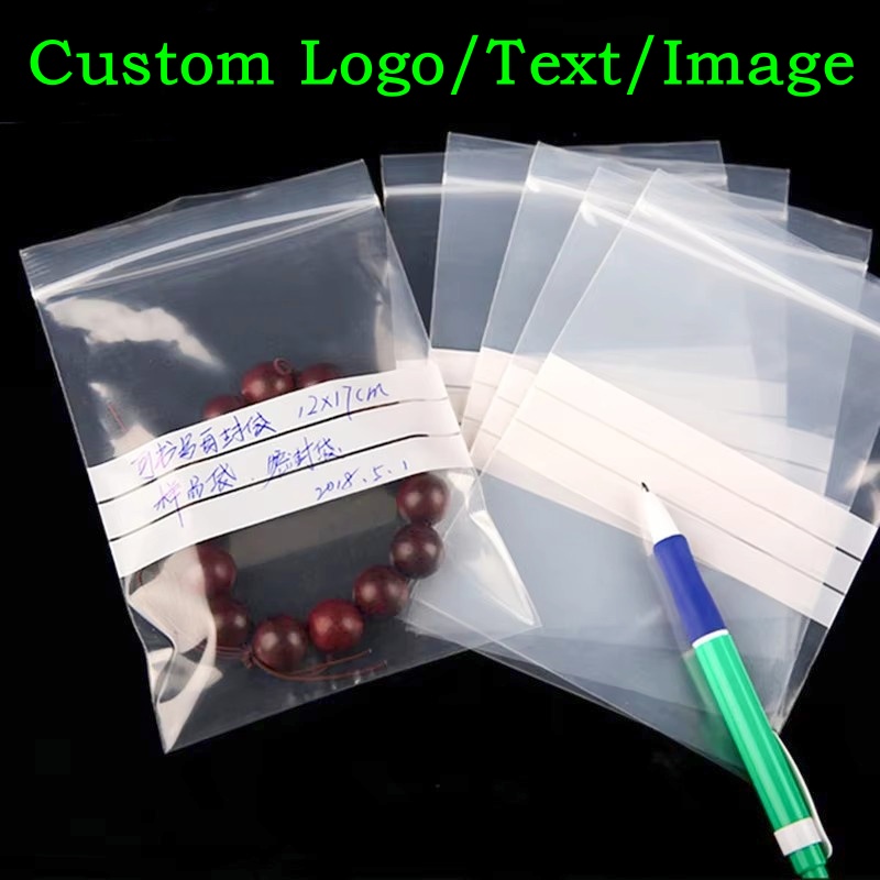 200PCS PE Clear Plastic Writin - Food Day Snacks avis et prix