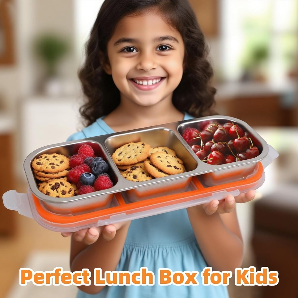 Stainless Steel Snack Containe - Food Snacks For Picnic avis et prix