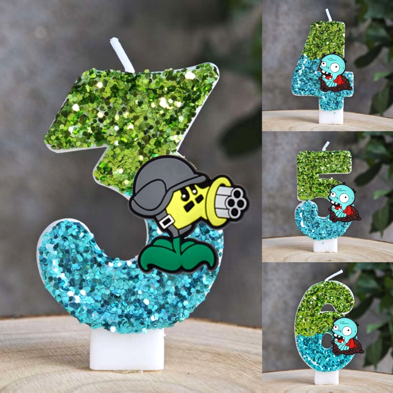 Plant Vs. Zombie Candles Cake  - Zombie Snacks avis et prix