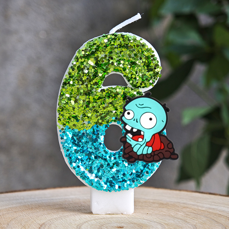 Plant Vs. Zombie Candles Cake  - Zombie Snacks avis et prix
