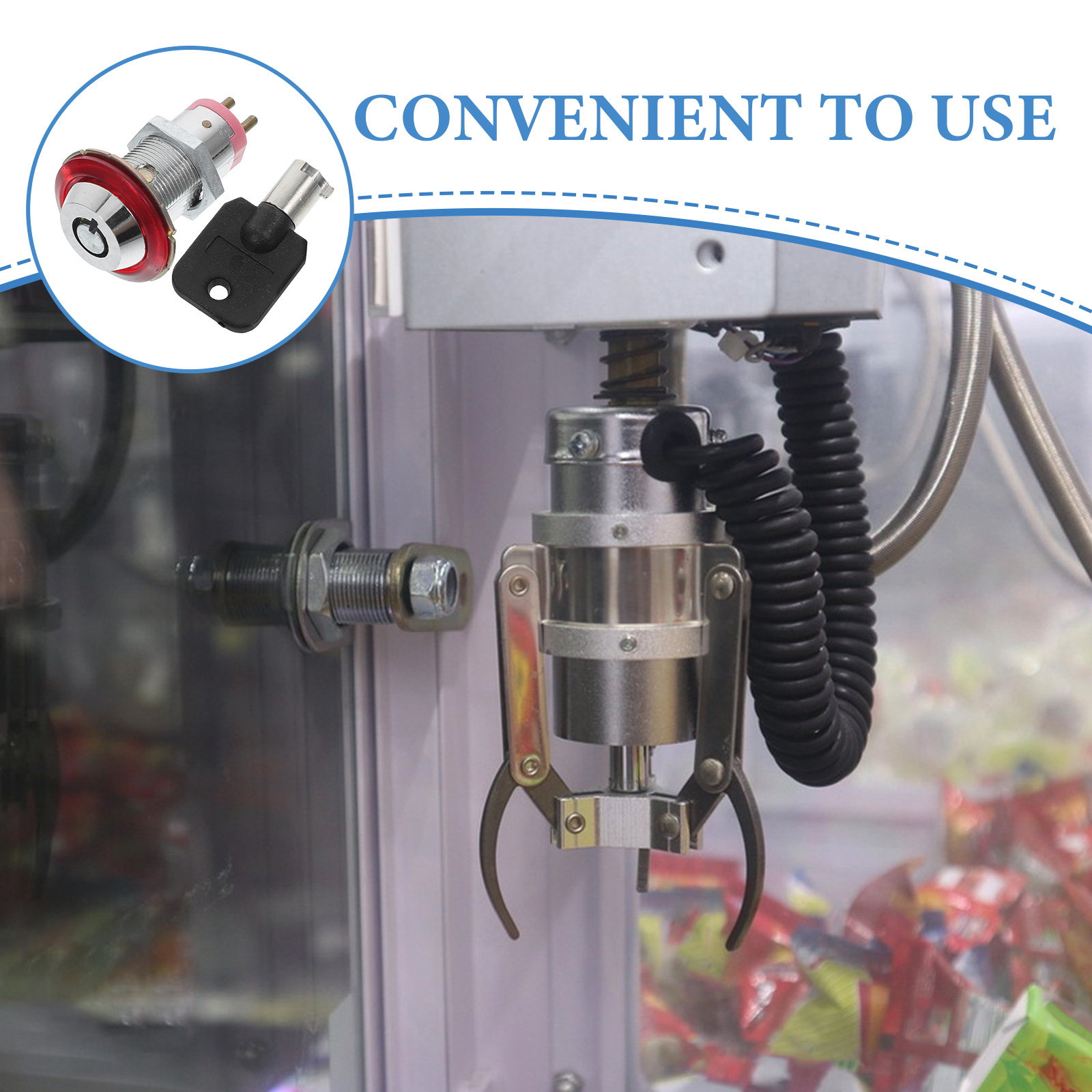 1Set Tubular Vending Machine L - Rv Snacks & Food Zone Surat Menu avis et prix