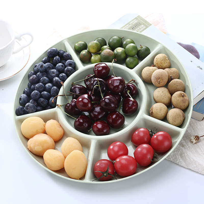 6-Compartment Food Storage Tra - Food Platter Snacks avis et prix