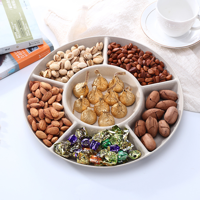 6-Compartment Food Storage Tra - Food Platter Snacks avis et prix
