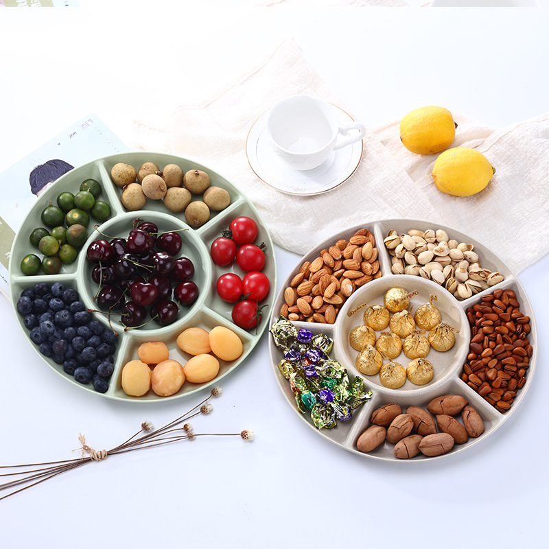 6-Compartment Food Storage Tra - Food Platter Snacks avis et prix