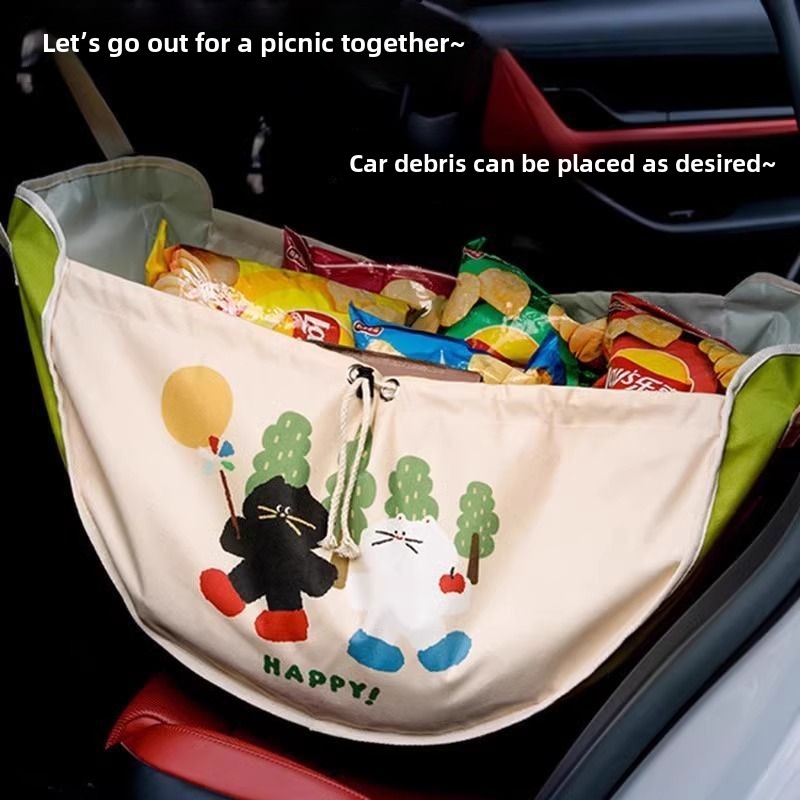 Large Capacity Car Storage Bag - Food Snacks For Picnic avis et prix