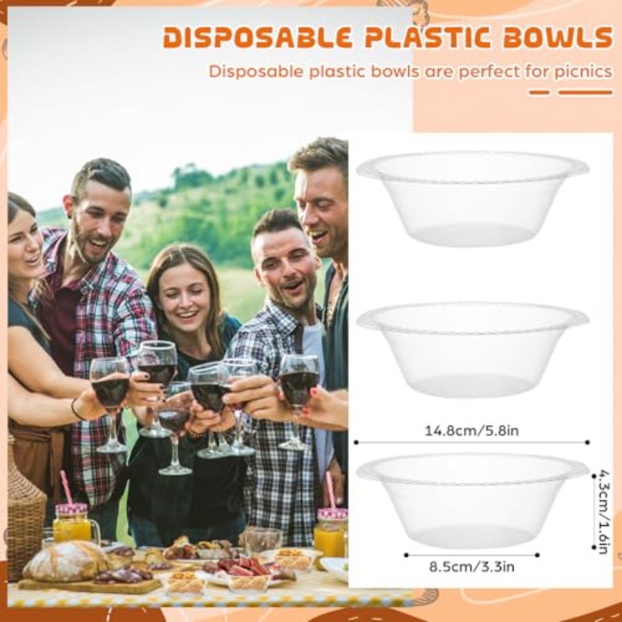 30 Pack 12 oz Disposable Plast - Food Snacks For Picnic avis et prix