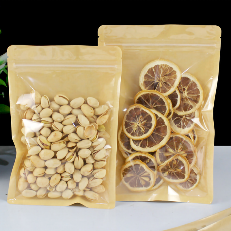 100pcs Eco-friendly Kraft Pape - Food Day Snacks avis et prix