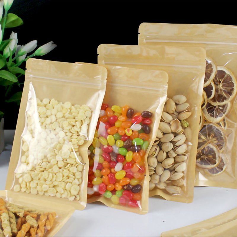 100pcs Eco-friendly Kraft Pape - Food Day Snacks avis et prix