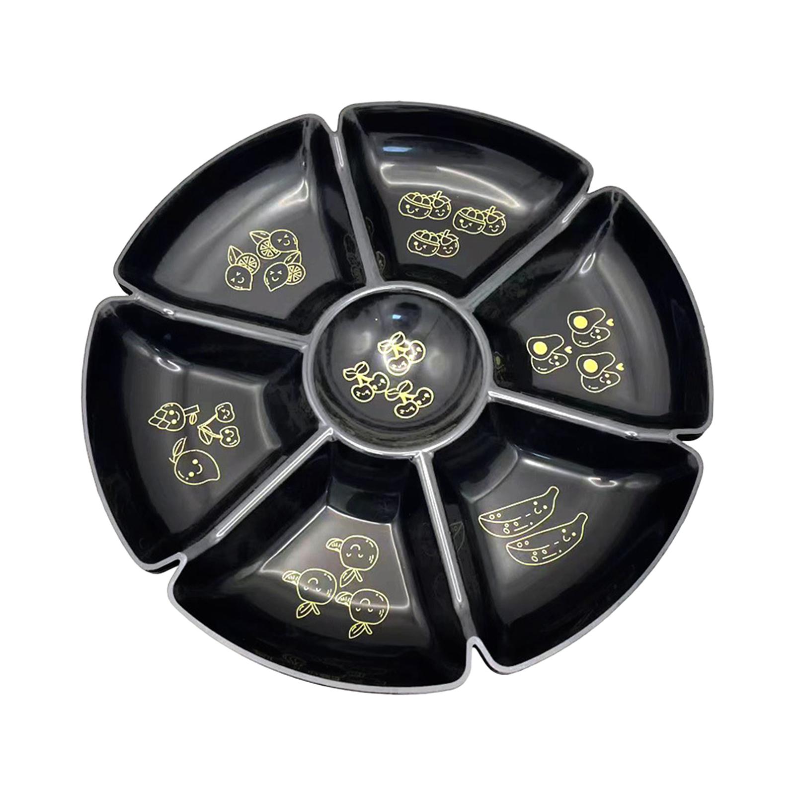 Divided Snack Serving Tray Mul - Food Platter Snacks avis et prix